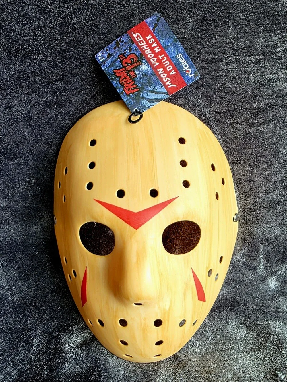 New Jason Voorhees Hockey Yellow Friday The 13th Mask cosplay Halloween costume - Picture 2 of 6